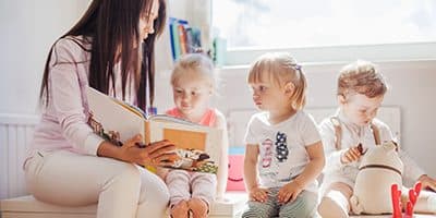 A certified Educare Academy teacher